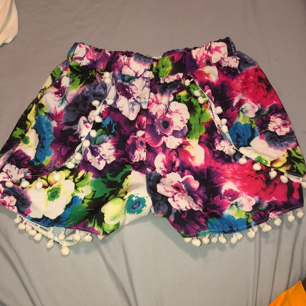 Flower shorts